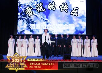 【视频】《雪花的快乐》羽嘉组合