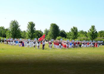 【视频】第二届多伦多中老年健身运动会入场式