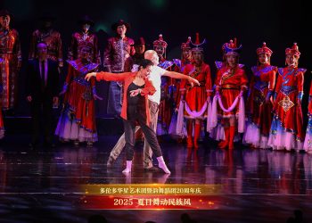 【视频】“多伦多华星艺术团20周年庆”团长领舞谢幕