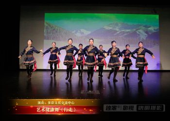 【视频】艺术健康舞《行走》| 演出：多彩文化交流中心