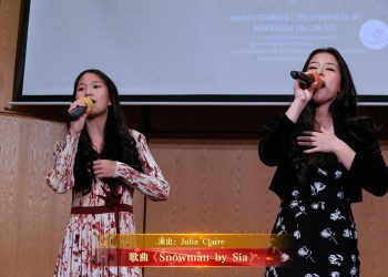 【视频】歌曲《Snowman by Sia》| 演出：Julia Claire 