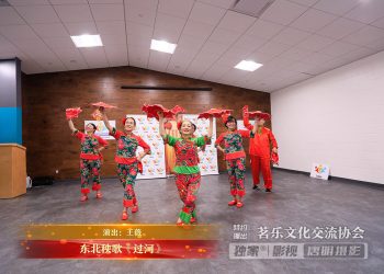 【视频】东北秧歌《过河》| 演出：王薇等