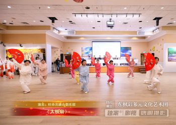 【视频】《太极功夫扇》| 演出：枫林华艺艺术团