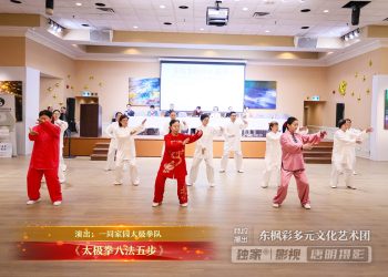 【视频】《太极拳八法五步》| 演出：一同家园太极拳队