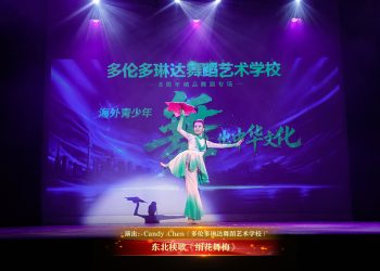 【视频】东北秧歌《绢花舞梅》| 演出：Candy Chen