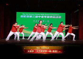 【视频】太极拳《太乙游龙拳一路 墨缘》| 演出：鸦湖同乡会