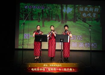 【视频】电吹管串烧《茉莉花》&《牧羊曲》| 演出：弦歌新韵组合