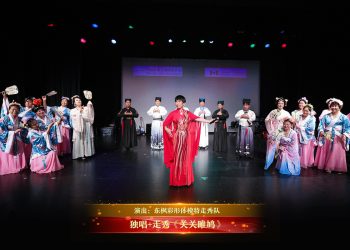 【视频】独唱+走秀《关关睢鸠》| 演出：东枫彩形体模特走秀队