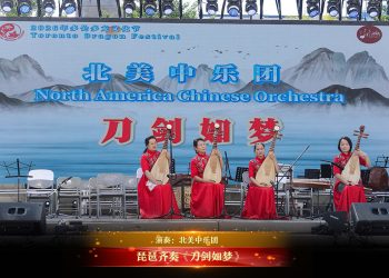 【视频】琵琶齐奏《刀剑如梦》| 演奏：北美中乐团