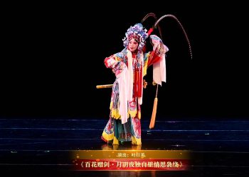 【视频】《百花赠剑·月明夜独自里情思袅绕》| 演出：叶红英